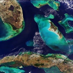 Bahamas, captured by MERIS