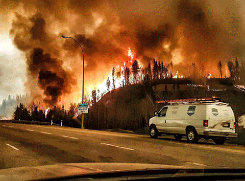 Fires in Fort McMurray
