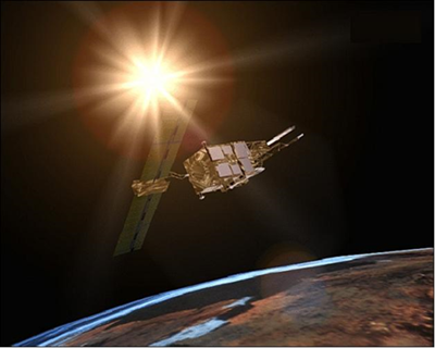 ERS-2 in orbit