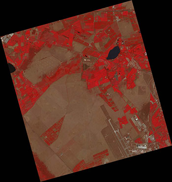 GEOSAT-2 sample image of La Crau