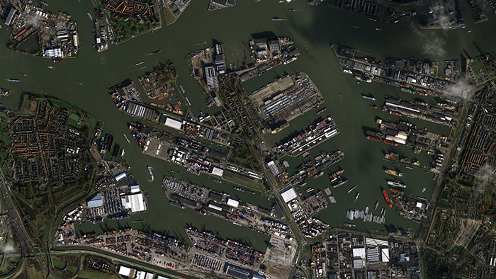 Rotterdam, Netherlands. Vision-1 © Airbus Defence and Space Limited 2022