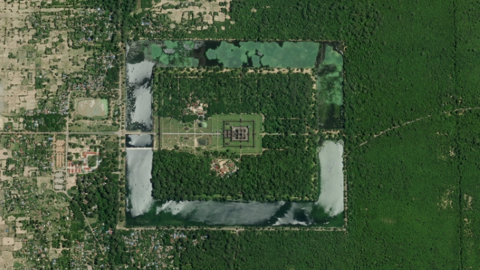 SkySat captures Angkor Wat in Cambodia
