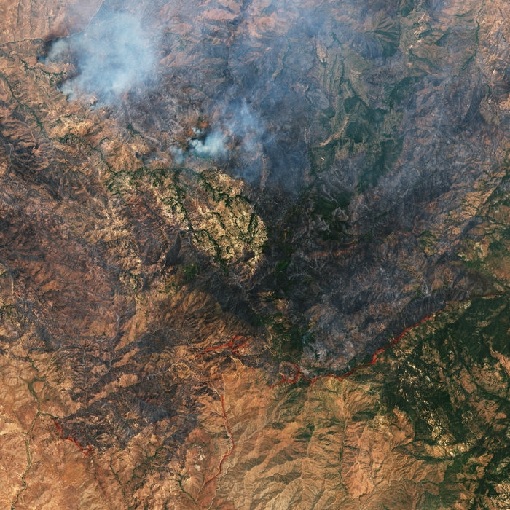 Wildfires in Arizona, US