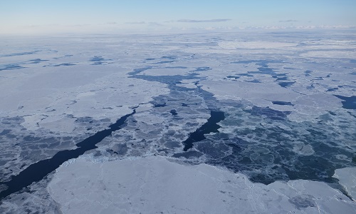 CIMREx campaign samples the sea ice microwave emissions