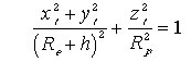Range equation, formula 8