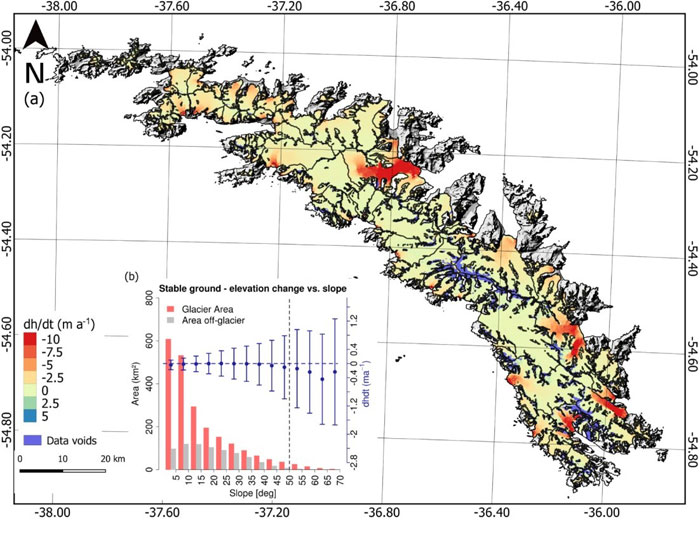 Glaciers retreat in European Alps