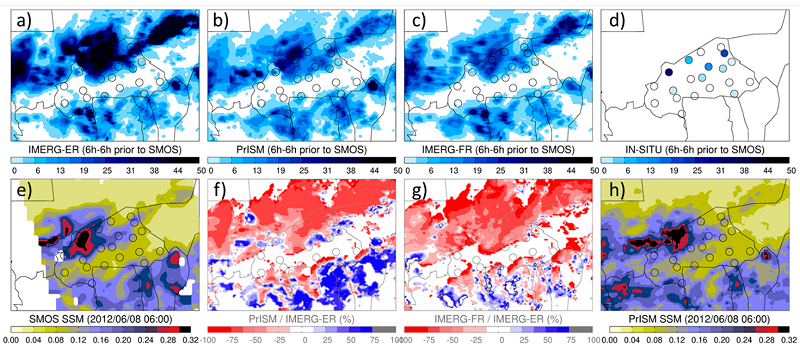 Satellite-based rainfall estimates