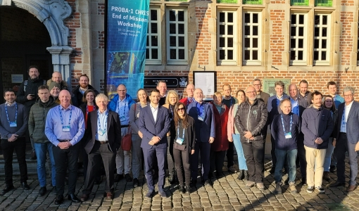 Celebrating ESA’s first small satellite with science success