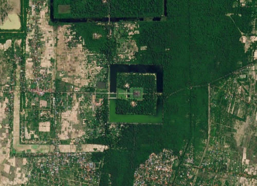Image for search result element with title: Angkor Wat: As seen by SkySat and PlanetScope