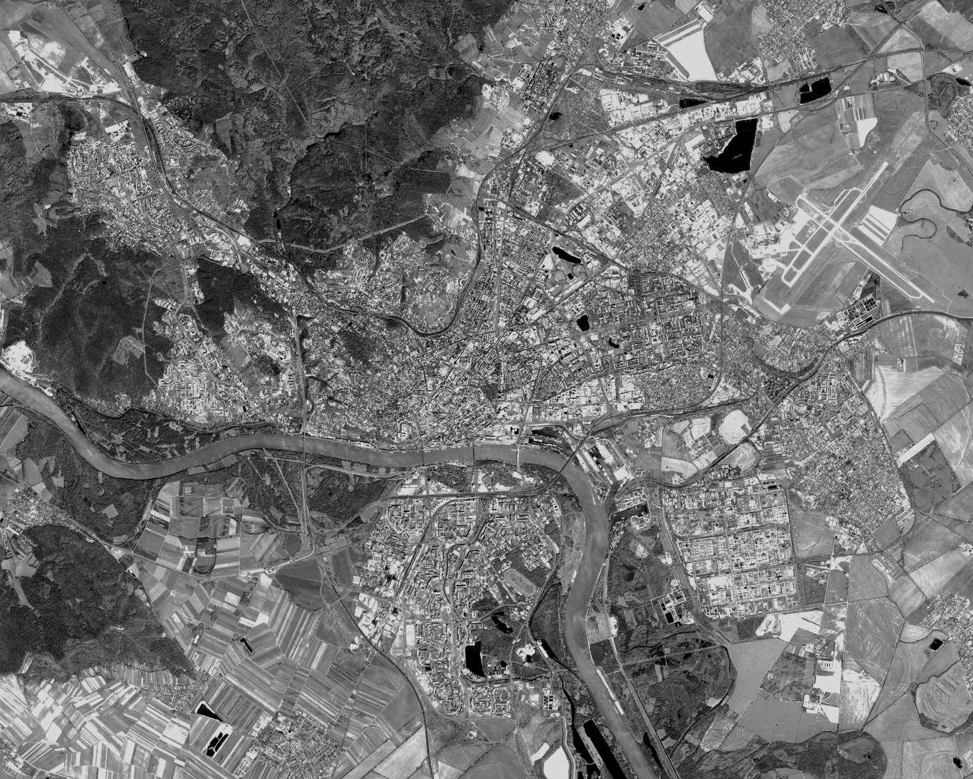 Image for search result element with title: Bratislava, Slovakia: As seen by CartoSat-1