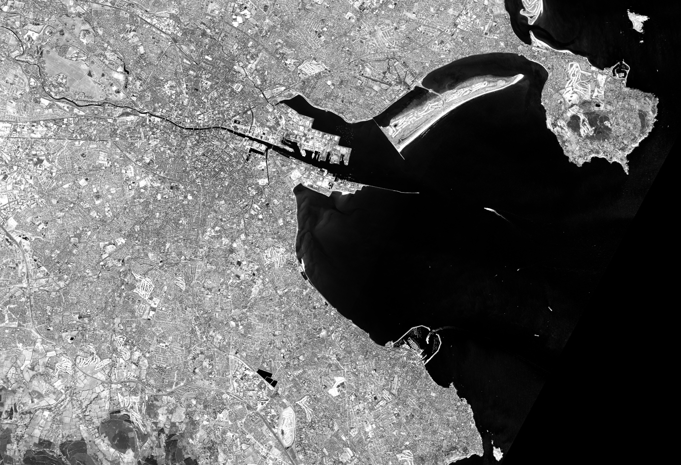 Image for search result element with title: Dublin, Ireland: As seen by CartoSat-1