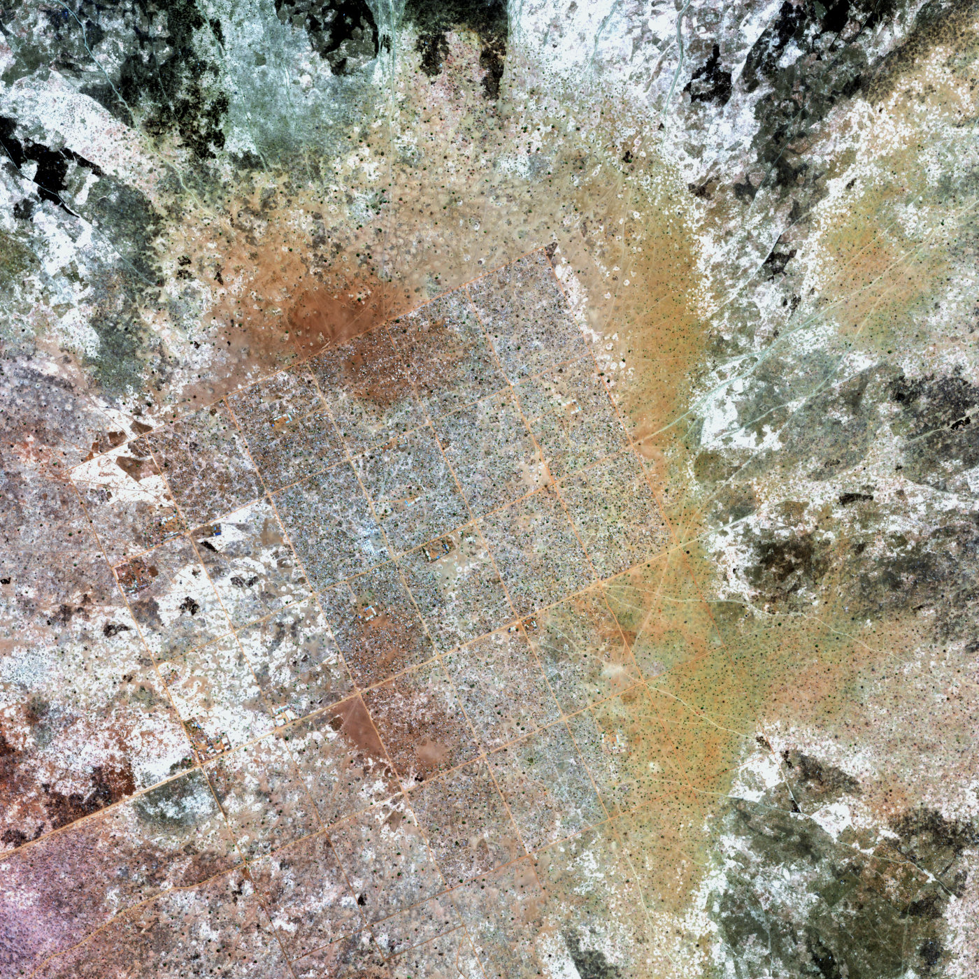Image for search result element with title: Kaya Refugee Camp, South Sudan: As seen by GeoEye-1