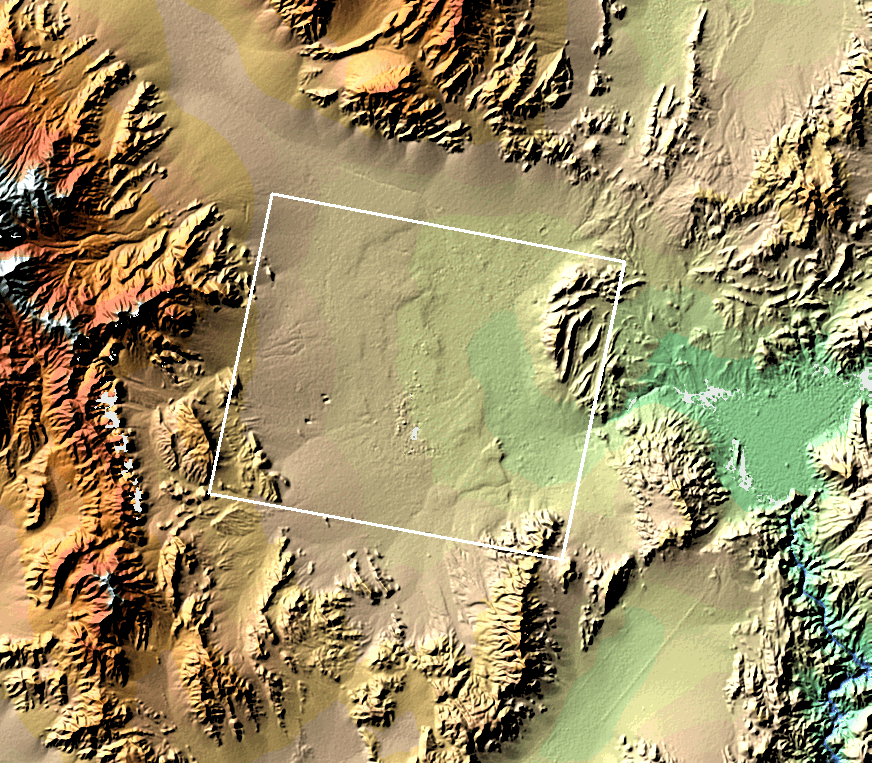 Image of a digital elevation model