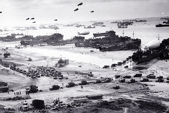 d day invasion map
