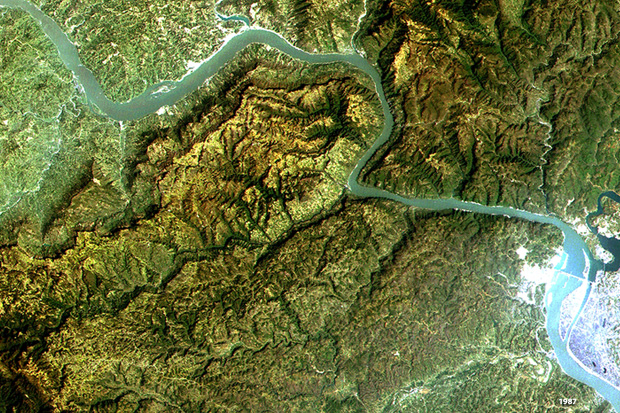 Three Gorges Dam 1984