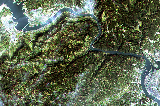 Three Gorges Dam 2014