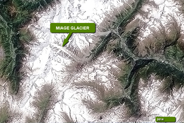 Miage Glacier 2014
