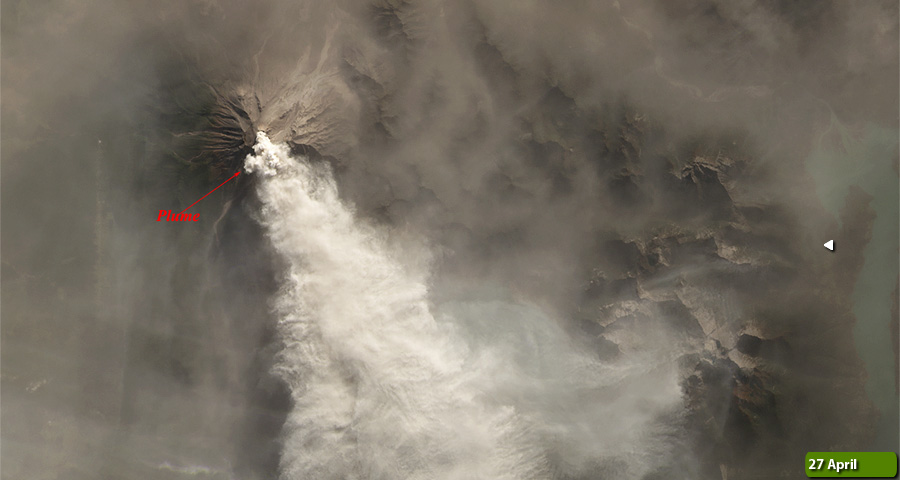 Calbuco Volcano - April 2015