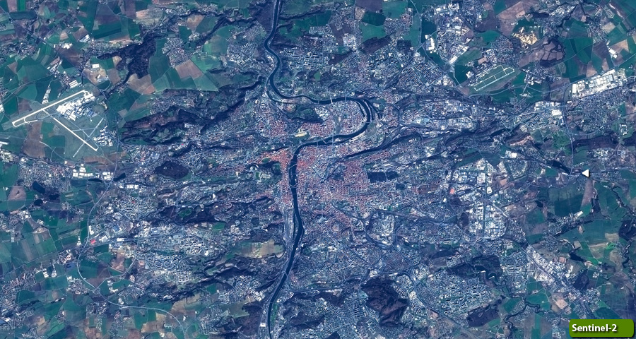 Prague - Sentinel-2