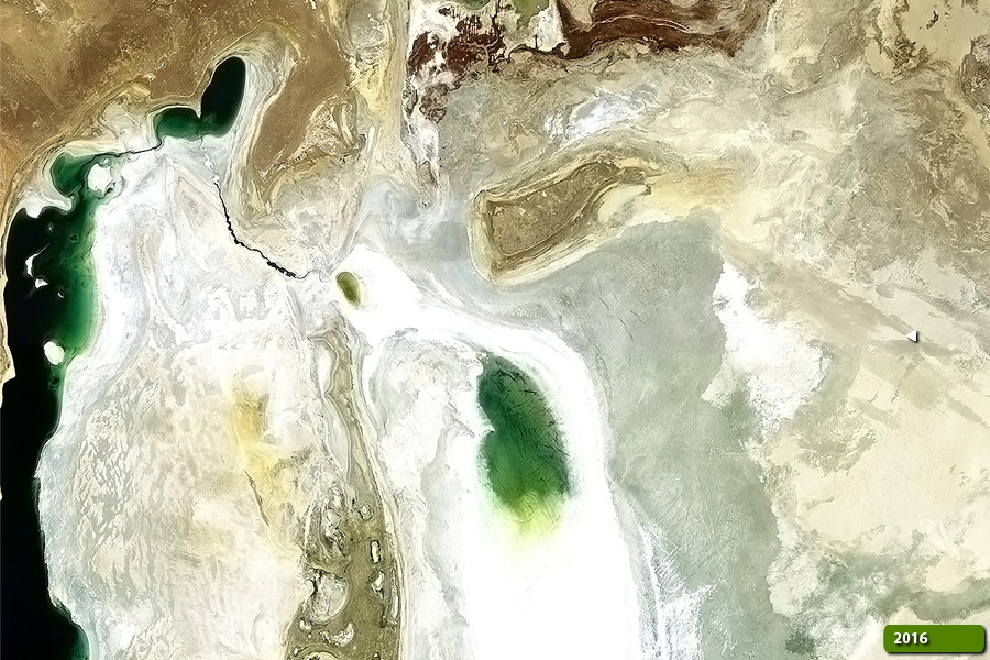 Aral Sea 2016