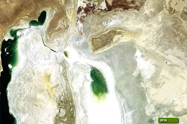 Aral Sea 2016