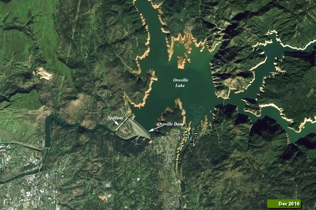 Oroville Dam 2016