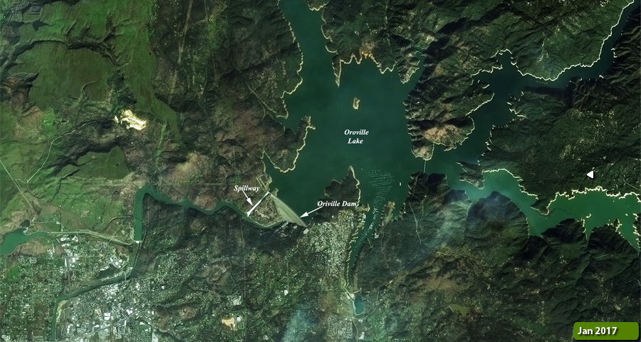 Oroville Dam 2017