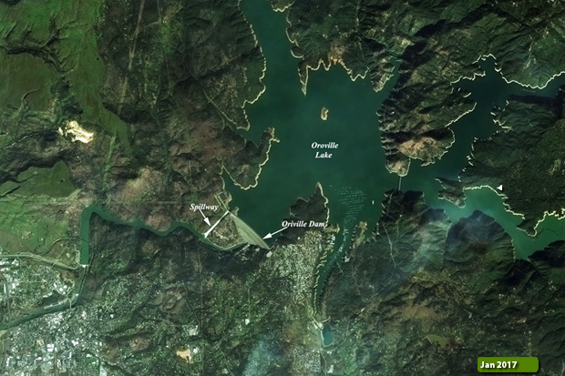 Oroville Dam 2017