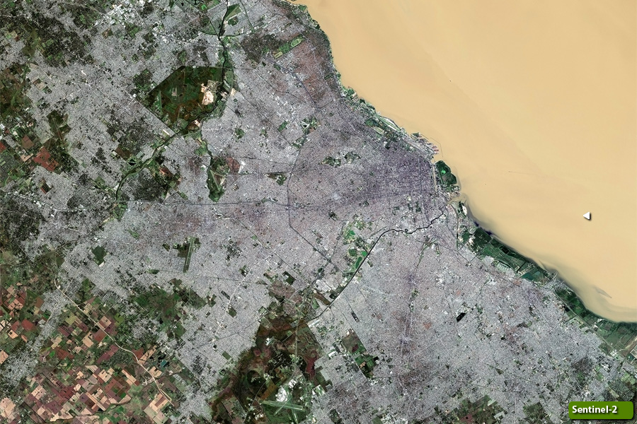 Buenos Aires - Sentinel-2