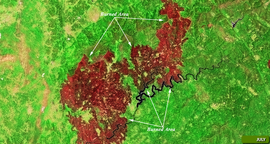 Portugal fire - After