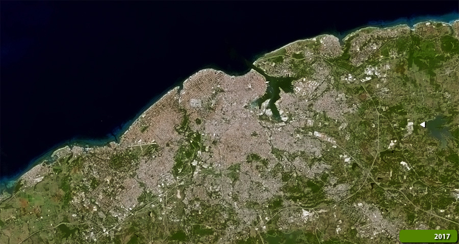 Havana - Landsat-8