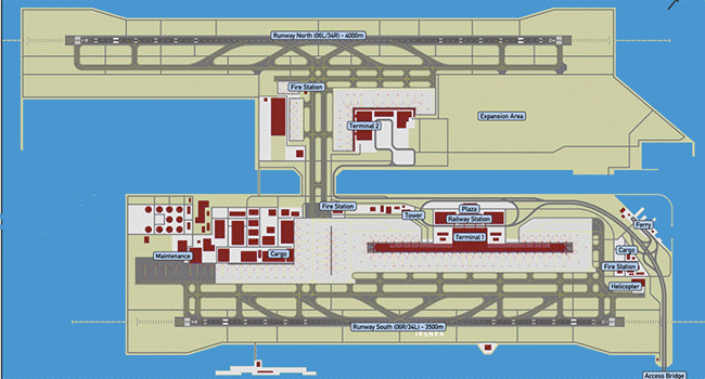 kansai international airport architecture